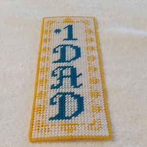 #1 Dad bookmark
